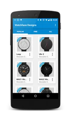 Watchface Designs android App screenshot 8